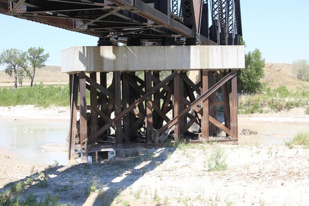 Abandoned Cheyenne River Bridge